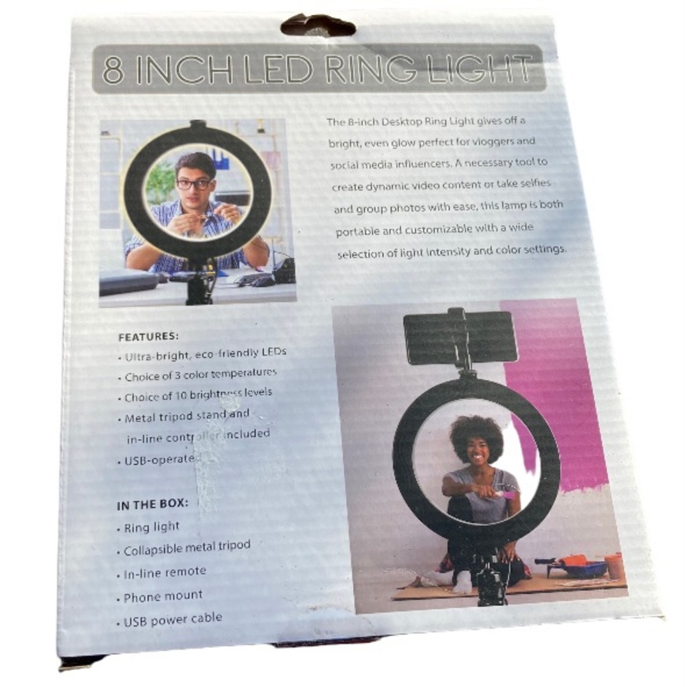 LED ring light NEW 8 inch - Picture 7 of 10